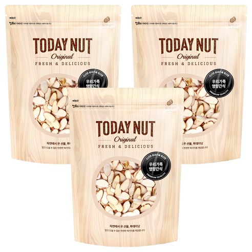 투데이넛 아몬드슬라이스, 300g, 3개