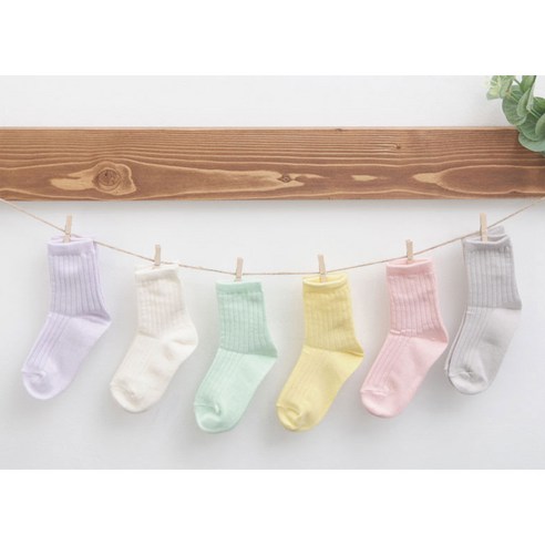 지앤 아동용 골지 양말: 우리 아이 발에 행복을 신겨주세요!