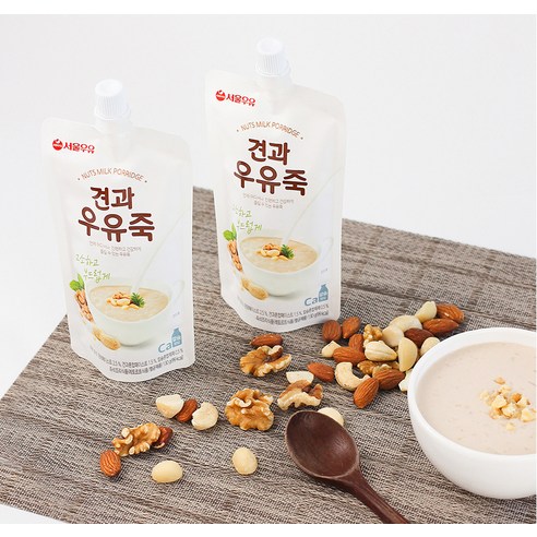 서울우유 견과 우유죽, 130g, 30개