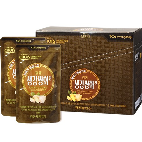 광동 생강쌍화진, 100ml, 10개