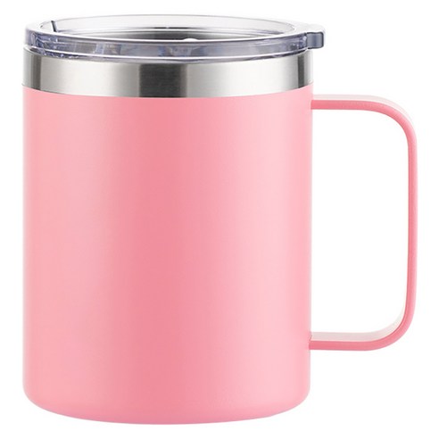 워터하마 비비드 텀블러 머그컵 360ml, 핑크, 1개
