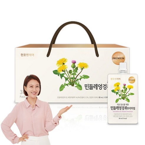 천호엔케어 민들레 엉겅퀴 프리미엄 건강즙 30개입 (80ml)