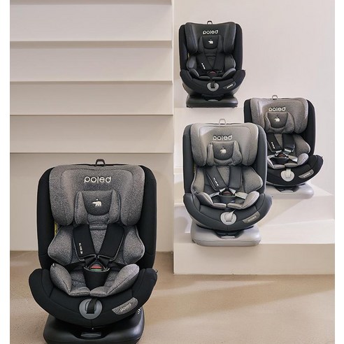 엄마의 허리 건강과 아이의 안전을 동시에, 폴레드 올에이지 360 카시트