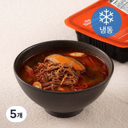 더반찬 파육개장 (냉동), 550g, 5개