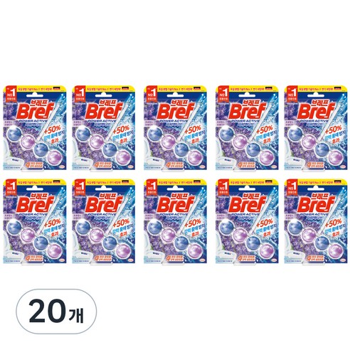 브레프 미타임 플로럴 라벤더, 50g, 20개