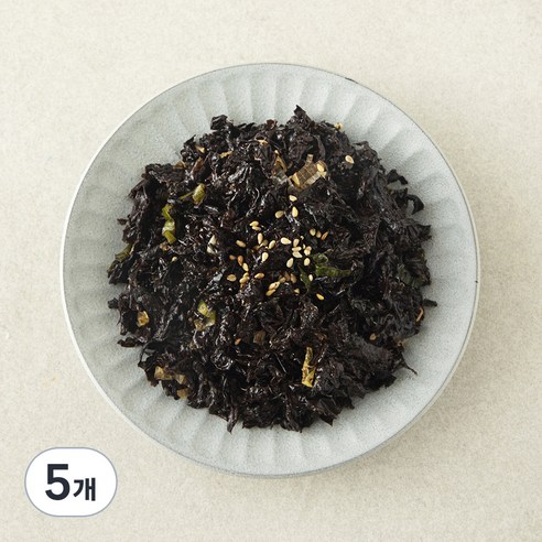 집반찬연구소 파래김무침, 5개, 100g