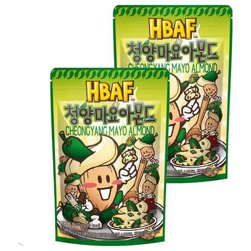 바프 청양마요 아몬드, 120g, 2개