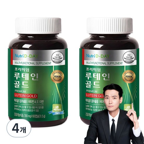 뉴트리디데이 프리미엄 루테인 골드 350mg, 31.5g, 4개
