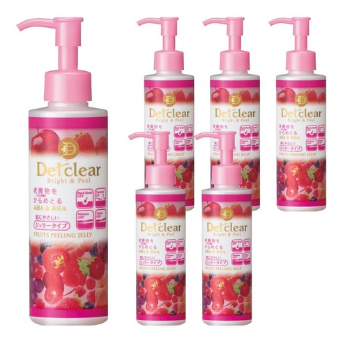 데트클리어 필링젤 믹스베리, 180ml, 6개