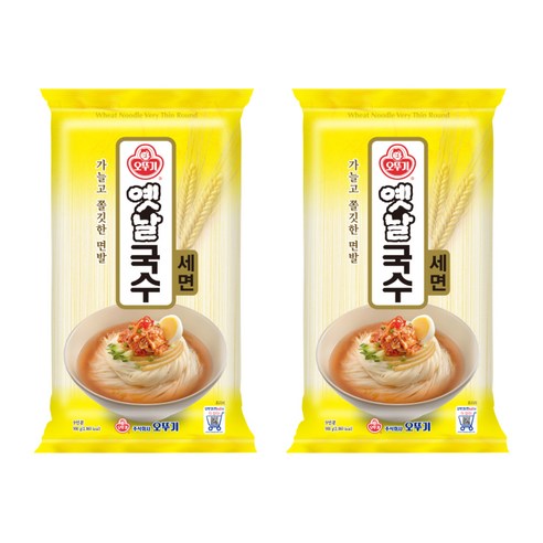 오뚜기옛날 국수 세면, 900g, 2개