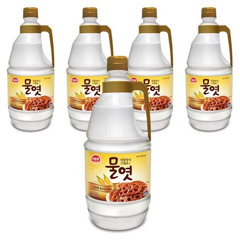 해표 물엿, 2.4kg, 5개