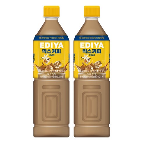 이디야 믹스커피 바닐라, 1L, 2개