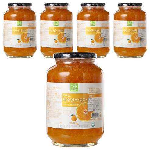 초록원 제주 한라봉차, 2kg, 1개입, 5개