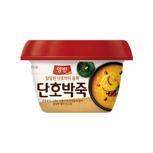 양반 단호박죽, 285g, 27개 업소용죽 Best Top5