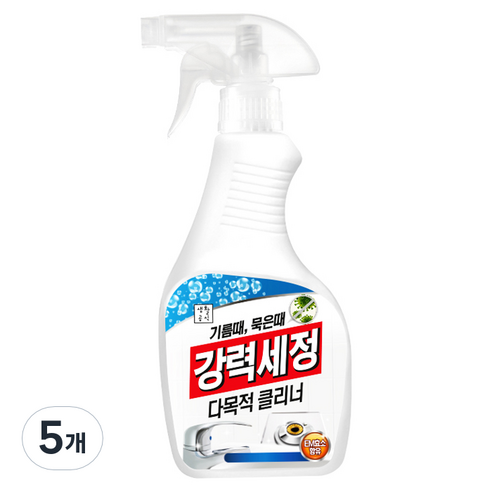 생활공식 강력세정 다목적 클리너, 5개, 500ml