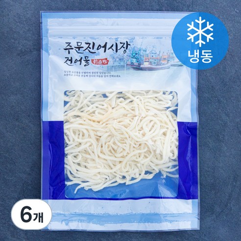 현복식품 백진미 오징어채 (냉동), 180g, 6개