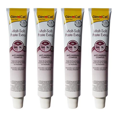 짐캣 고양이 페이스트 엑스트라 영양제, 50g, 헤어볼, 4개
