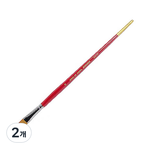 바바라 아크릴붓 20F, 16호, 2개