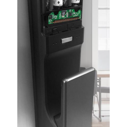 자동되잠김 가능한 제니스 무타공 푸시풀 디지털 도어락 Z900S