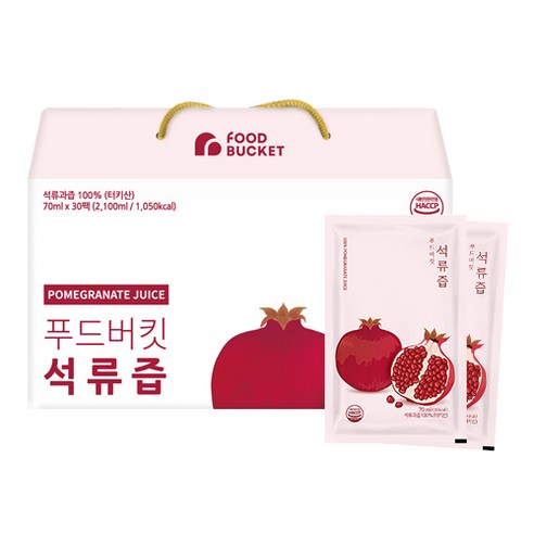 푸드버킷 석류즙, 30개, 70ml