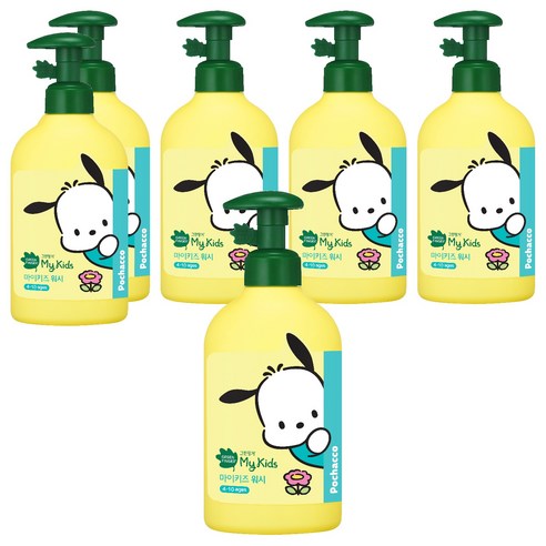 그린핑거 마이키즈 산리오 워시 과일향, 320ml, 6개