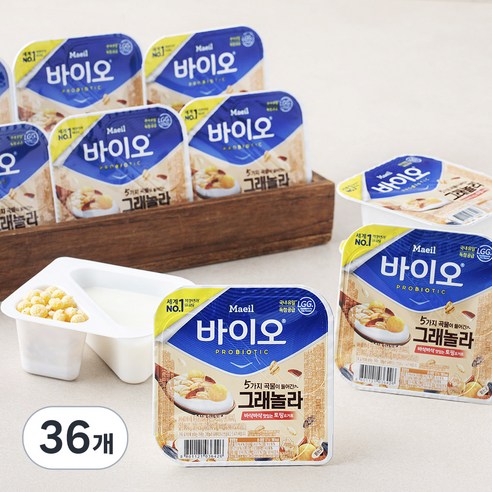 매일바이오 그래놀라, 127g, 12개입, 3박스