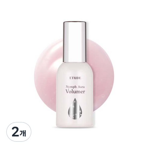 에뛰드 님프 광채 볼류머 메이크업 베이스 24g, 3호 투명한 물광채, 2개