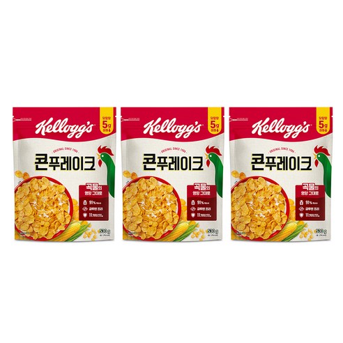 켈로그 콘푸레이크 시리얼