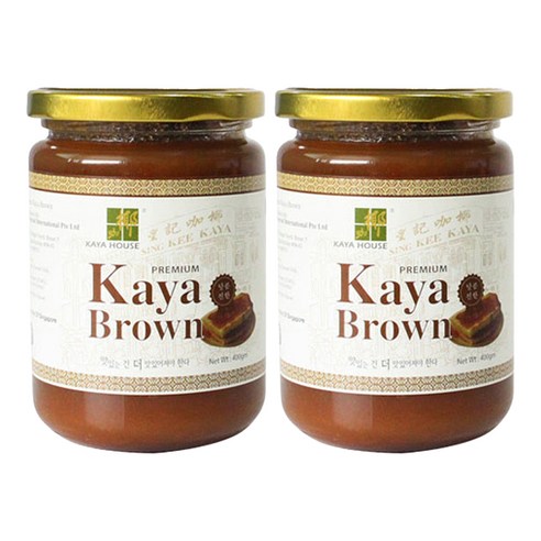 카야하우스 카야잼 브라운, 400g, 2개