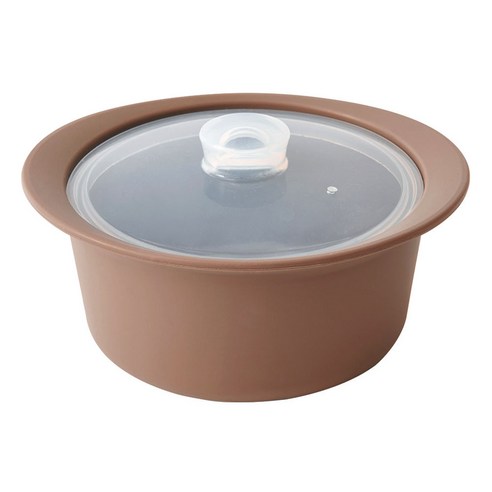 퍼기 이유식 멀티 찜기 세트, 800ml + 550ml, 1세트, 드라이로즈 + 토프브라운