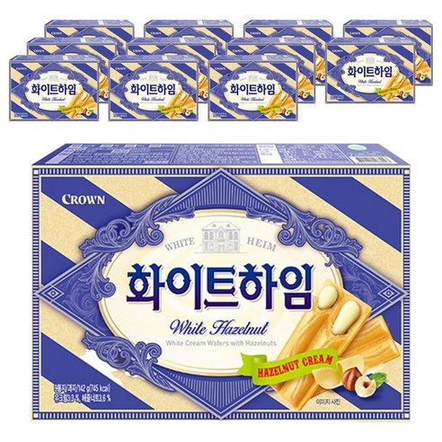 쵸코하임 화이트하임 중, 142g, 12개