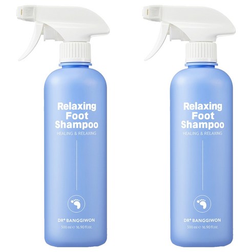 닥터방기원 릴렉싱 풋 샴푸 500ml, 1개입, 2개