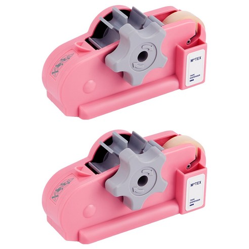 모텍스 테이프 디스펜서 MINI, 로즈핑크, 2개