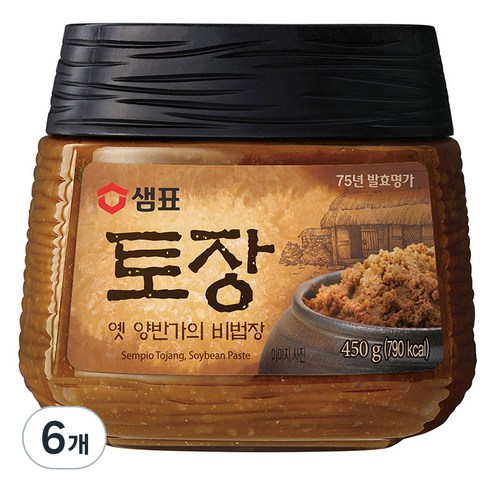 샘표 토장, 450g, 6개