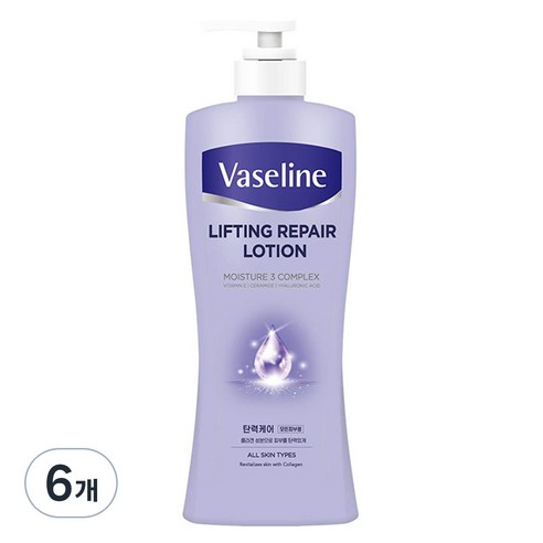 애경바세린 리프팅 리페어 로션, 450ml, 6개