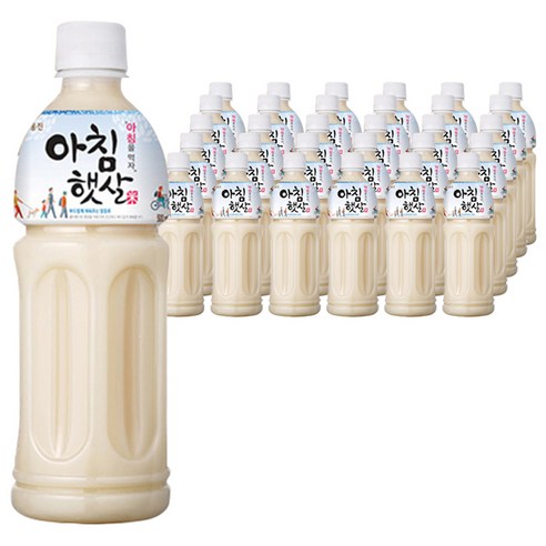 웅진 아침햇살, 500ml, 40개