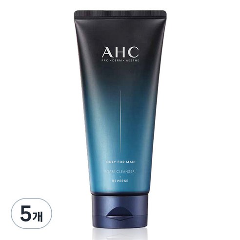 AHC 온리포맨 폼 클렌저, 140ml, 5개