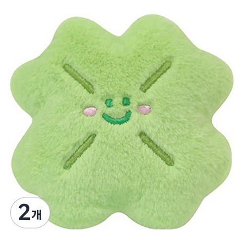 모찌타운 행운핫팩 인형 10cm, 2개