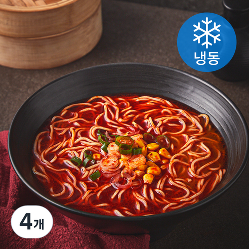 티엔미미 토마토탕면 밀키트 (냉동) 280g, 4개