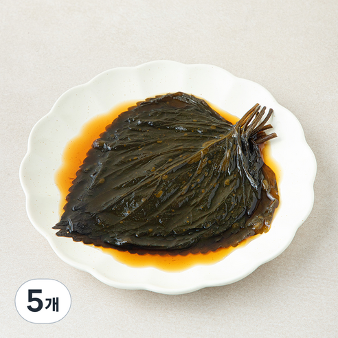 오늘의밥상 간장깻잎지, 350g, 5개