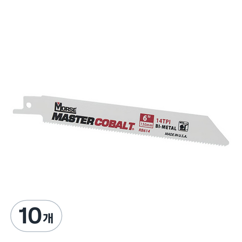 모르스 컷소날 150mm 14TPI RB614T05, 10개