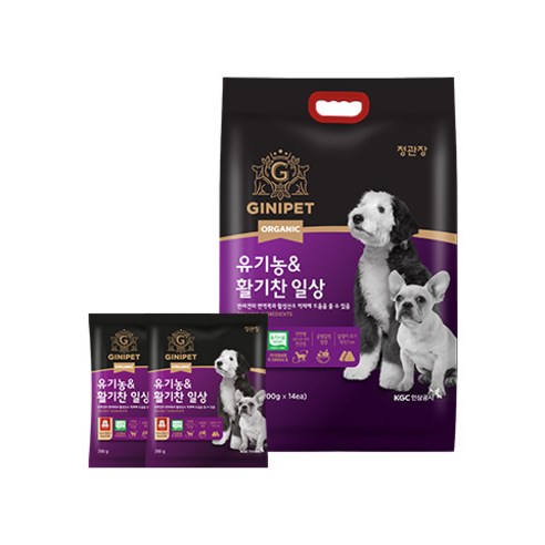 정관장지니펫 전연령 활기찬일상 강아지사료, 닭 + 고구마 + 곡물, 2.8kg, 1개