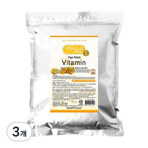 메디플라워 모델링팩 비타민 500g, 1개입, 3개