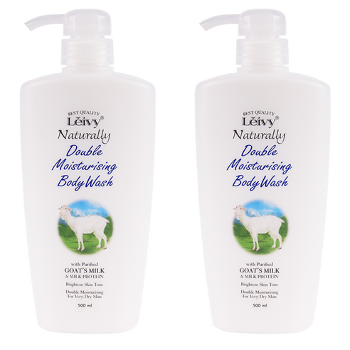 레이비 산양유 바디워시 플로럴향, 500ml, 2개