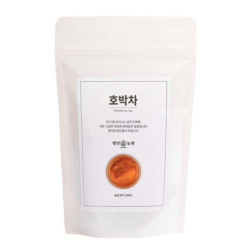 청년농원 저온가공 호박차 삼각티백, 1.5g, 50개입, 1개