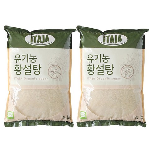 이타자 유기농 황설탕, 5kg, 2개