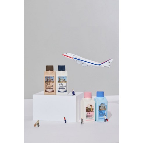 밀크바오밥 화이트머스크 트래블 키트, 1세트