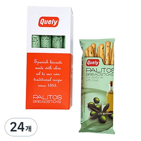 퀼리 올리브 브래드스틱, 50g, 24개