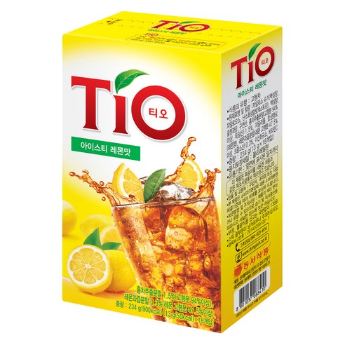 티오 아이스티 레몬맛 13g 18개입 단품 레몬아이스티
