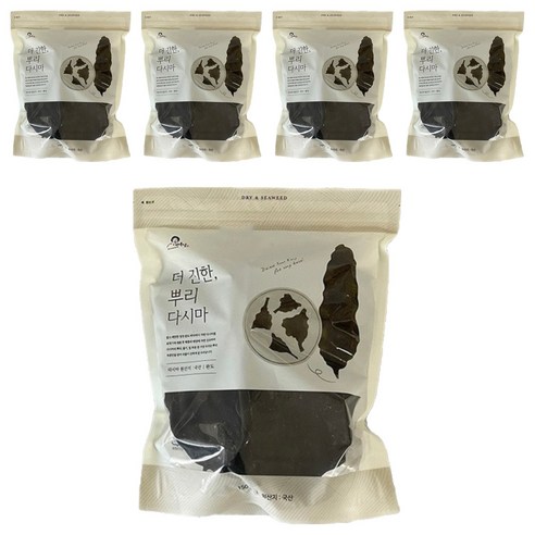 안옥남 더 진한 뿌리 다시마, 150g, 5개